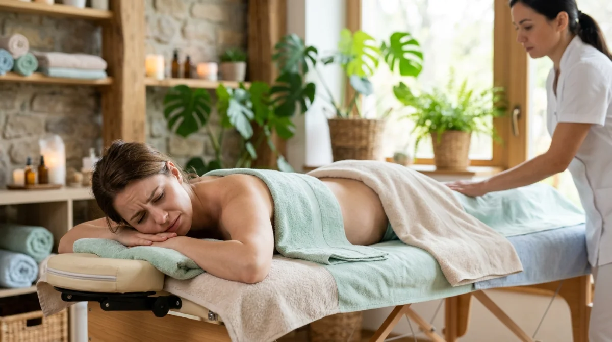 contre-indication massage du ventre