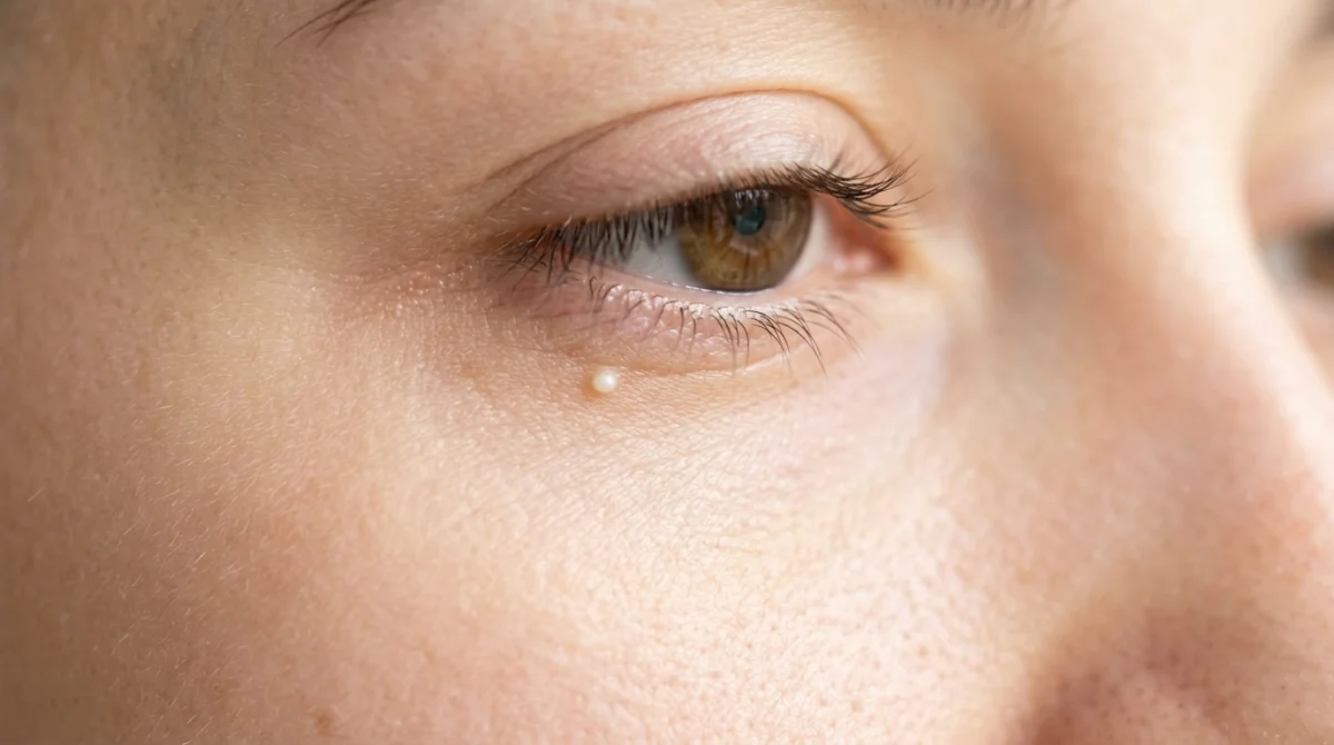 Petit point blanc sous les yeux comprendre les causes et les solutions