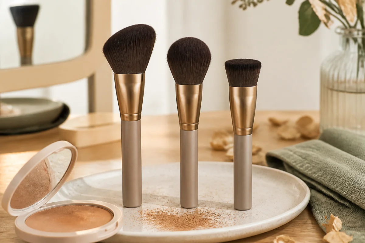 Bronzer en poudre pour un teint hâlé naturel et lumineux