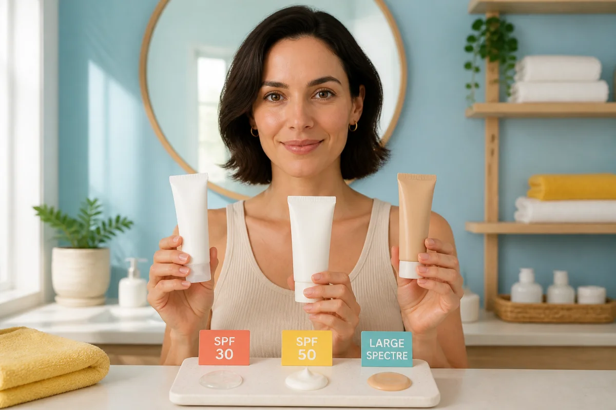 Comment construire une routine de protection solaire du visage